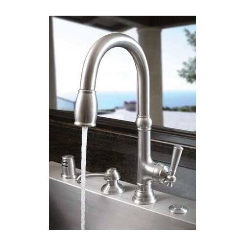 Shop Newport Brass 2470 5103 Jacobean Kitchen Faucet With Metal