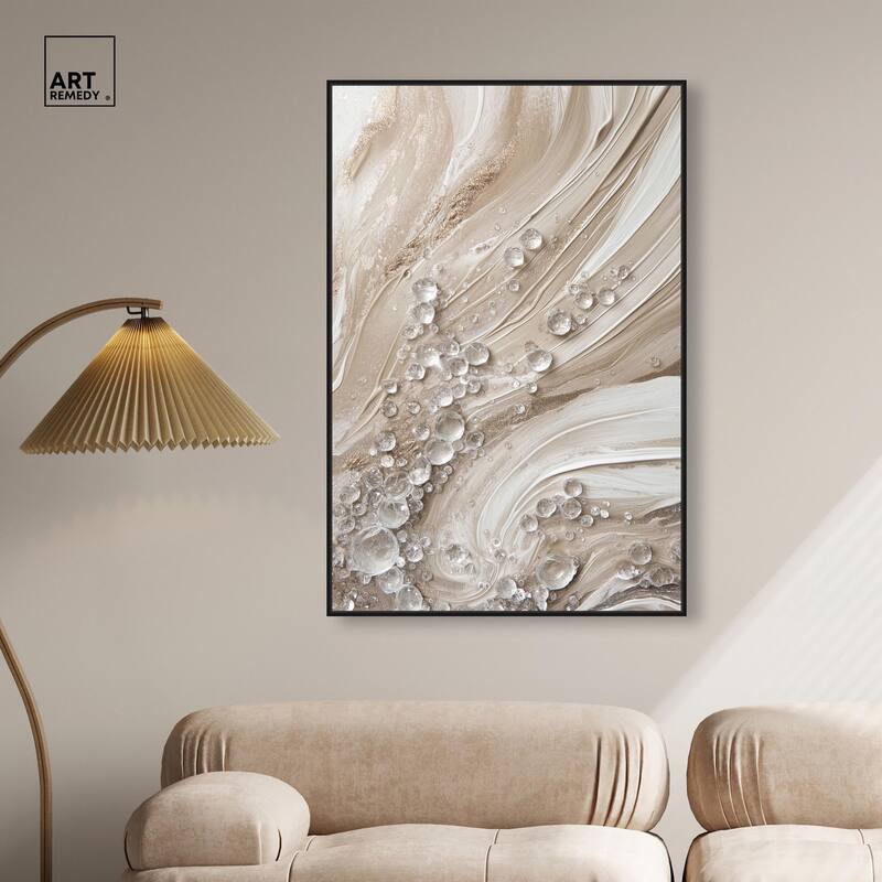 Viscous Veils III Canvas by Art Remedy