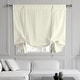 preview thumbnail 1 of 91, Exclusive Fabrics Solid Cotton Tie-Up Window Shade (1 Panel)