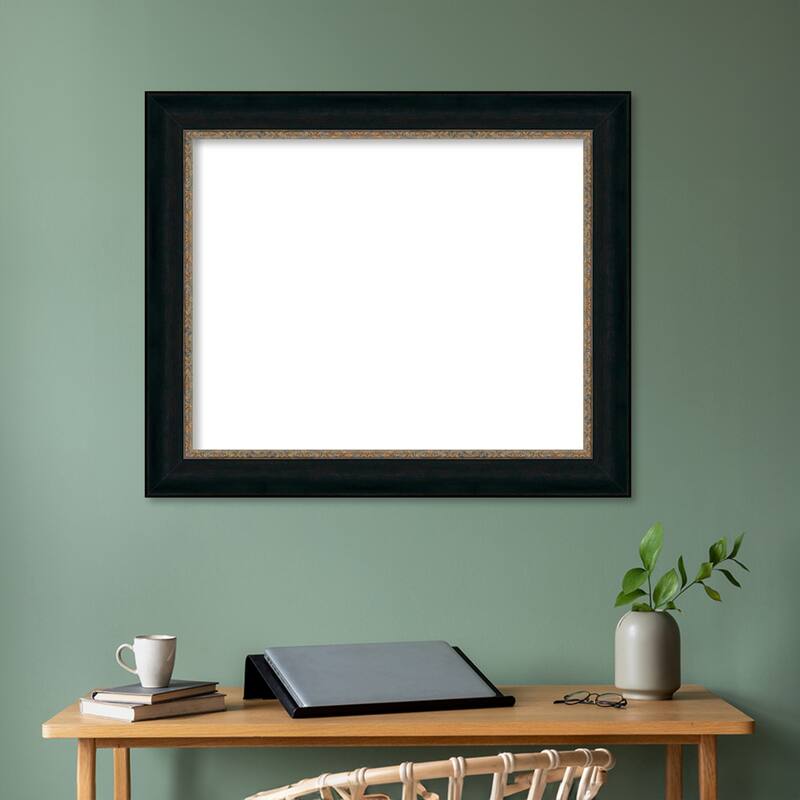 Amanti Art Paragon Bronze Framed Dry Erase Magnetic Board