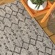 preview thumbnail 9 of 179, JONATHAN Y Trebol Moroccan Geometric Textured Weave Indoor/Outdoor Area Rug