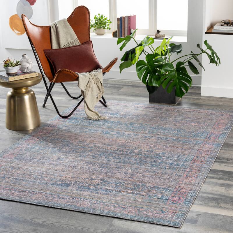 Artistic Weavers Nedim Traditional Vintage Machine Washable Area Rug