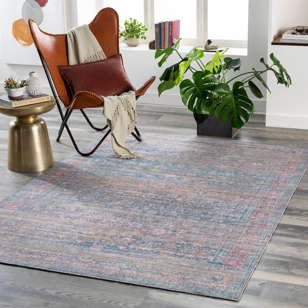 Artistic Weavers Nedim Traditional Vintage Machine Washable Area Rug