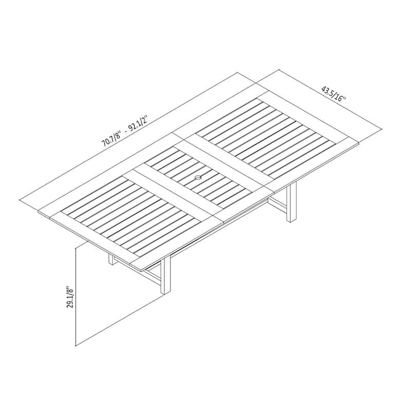 11pc Outdoor Patio Dining Set with Cushions
