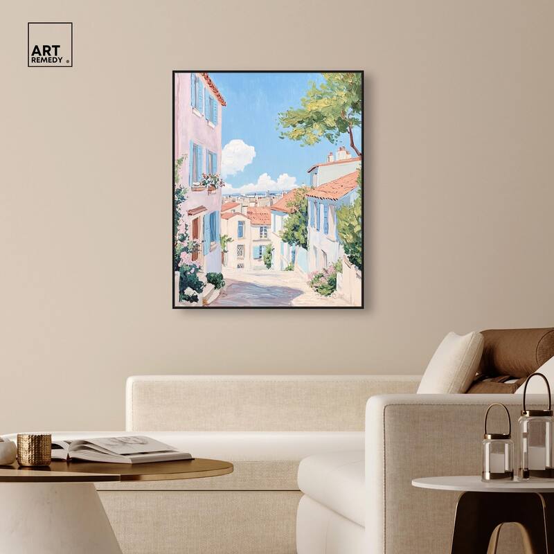 Cobblestone Dreams Canvas by Art Remedy