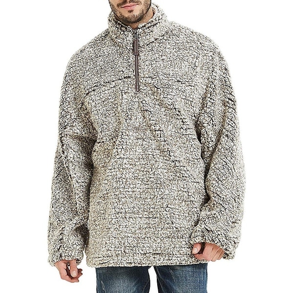 3xl sherpa pullover