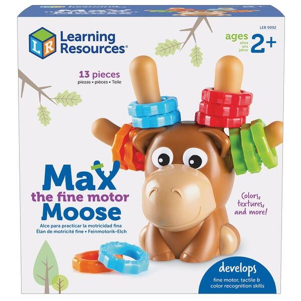 slide 2 of 4, Max The Fine Motor Moose