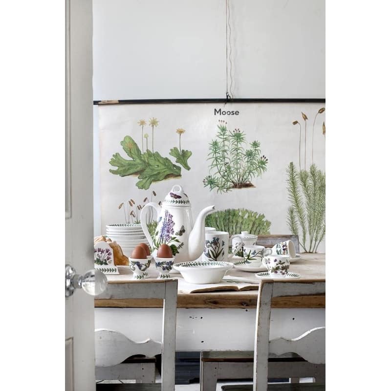 Portmeirion Botanic Garden Scalloped Edge Footed Bowl - 7 in