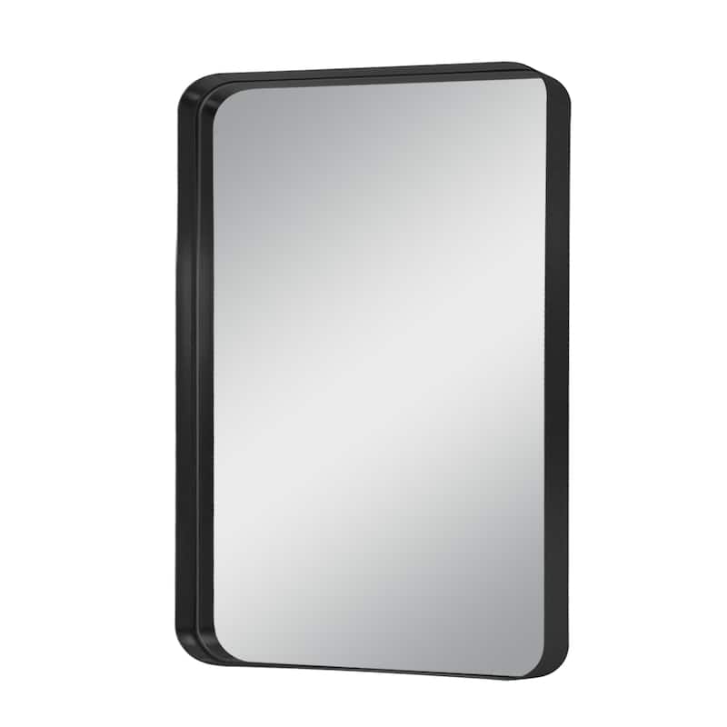 Modern Deep Frame Wall-Mounted Vanity Rectangle Mirror