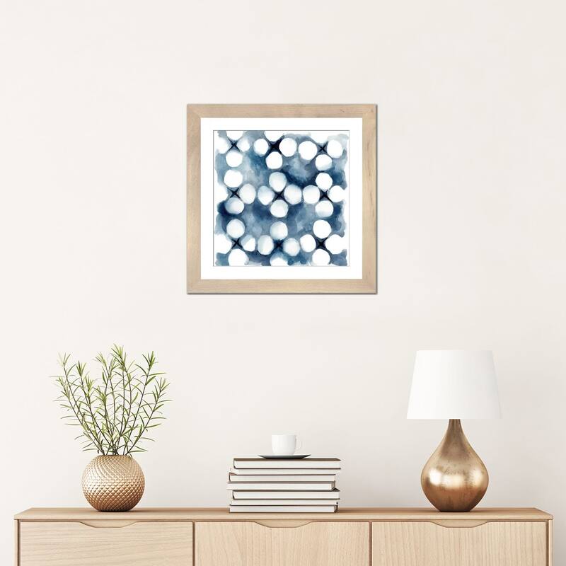 iCanvas "Indigo Study VI" by Chariklia Zarris