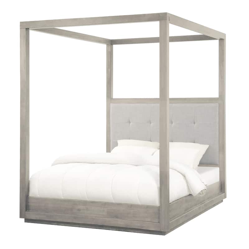 Oxford Canopy Bed in Mineral