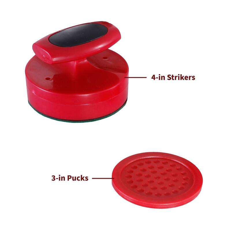 Hathaway Pro-Series Air Hockey 4-inch Striker and 3-inch Puck Set