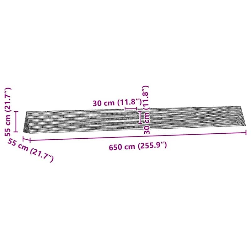 vidaXL Chicken Cage Silver in Galvanised Steel