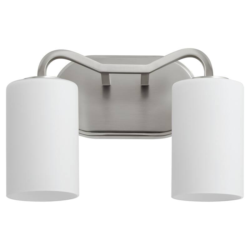 Quorum International 5307-2 Rutherford 2 Light 13" Wide Vanity Light - Satin Nickel