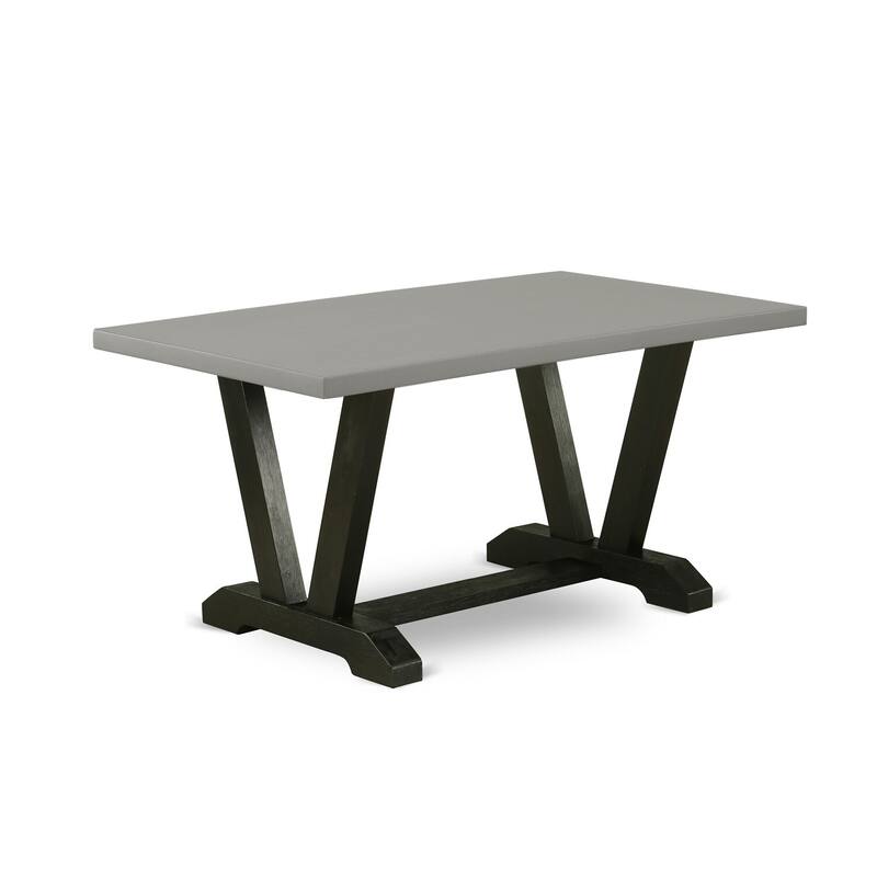 6-Piece Rectangle Natural Oak Finish Solid Wood Top Dining Table with 1-Bench, 4-Chairs with