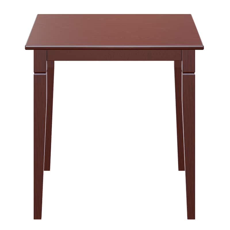 Kingsgate Dining Table, Walnut - 29.53"W x 29.53"D x 29.13"H.