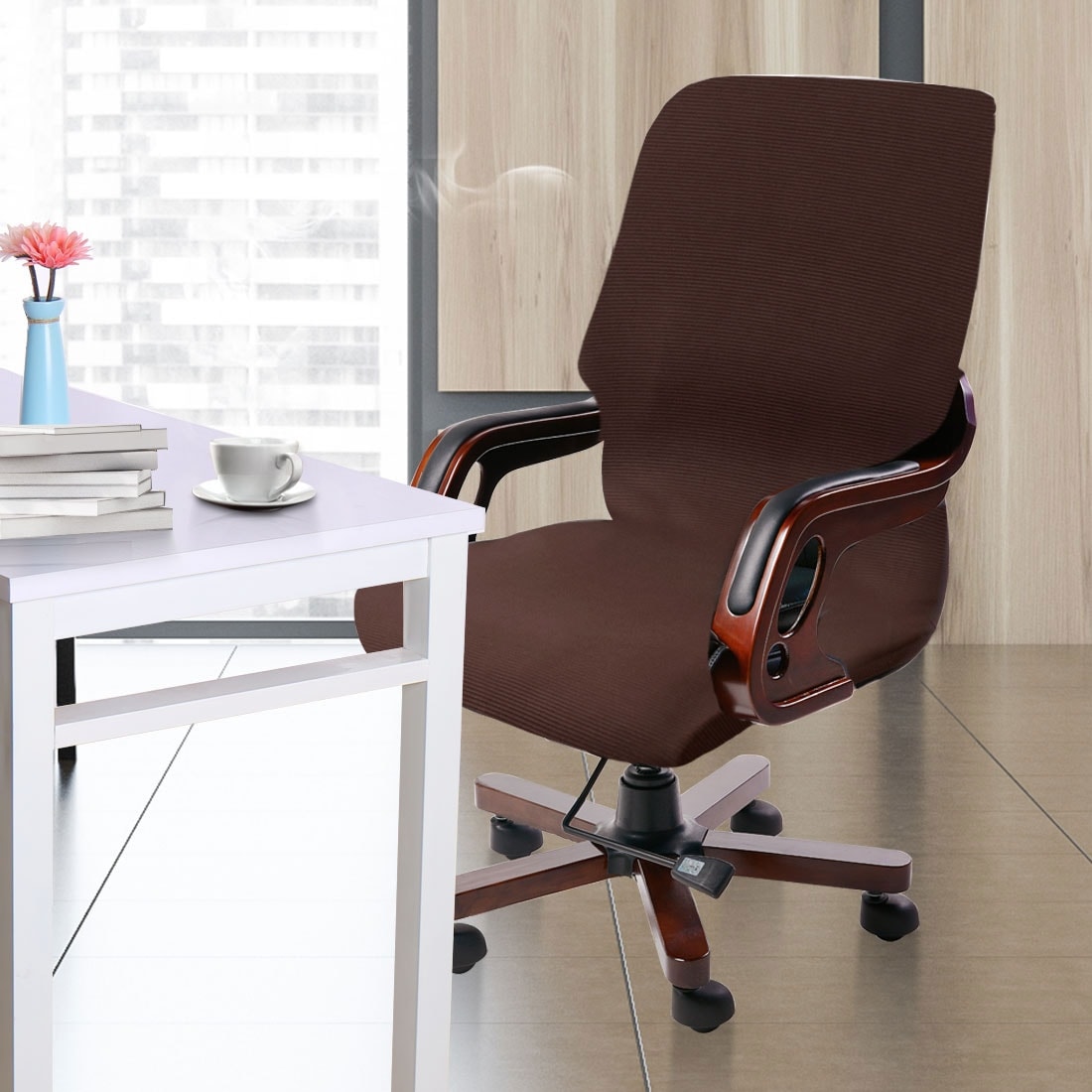 Waterproof Office Chair Cover Roating Computer Armchair Protector