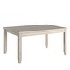 preview thumbnail 19 of 22, Elena Wood Rectangular Dining Table by iNSPIRE Q Classic