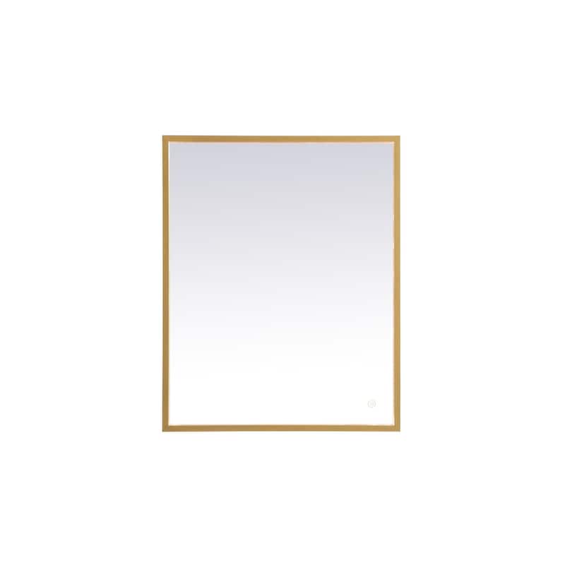 Indigo Home 24x30 inch LED mirror with adjustable color temperature