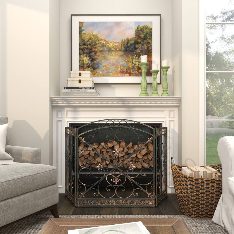 Gray, Green, Brown or Blue Wooden Distressed Turned Decorative Candle Holder (Set of 3)