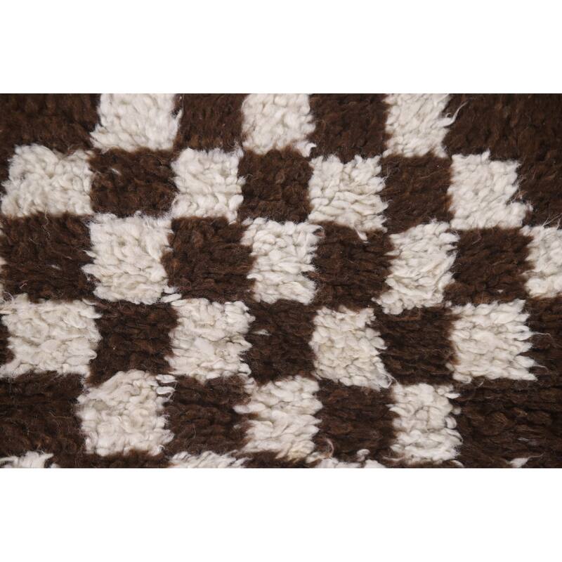 Plush Turkish Anatolian Runner Rug Handmade Wool Carpet - 3'2"x 12'1"