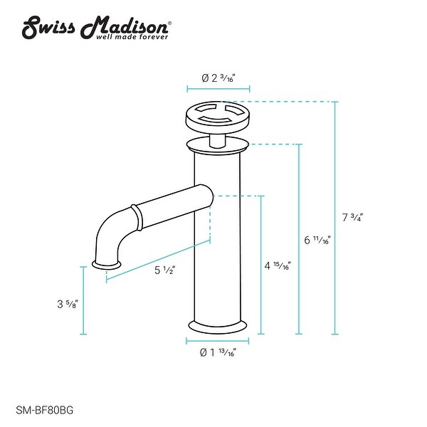 Avallon 7 Single Handle, Bathroom Faucet