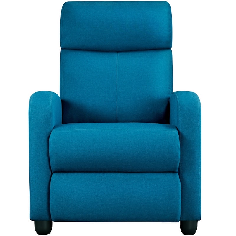 Yaheetech Modern Recliner Chair Fabric Recliner Sofa Bed Bath