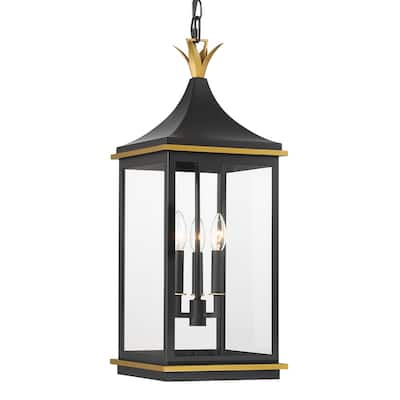 Crystorama Lighting Group SIM-805 Simpson 3 Light 10" Wide Outdoor