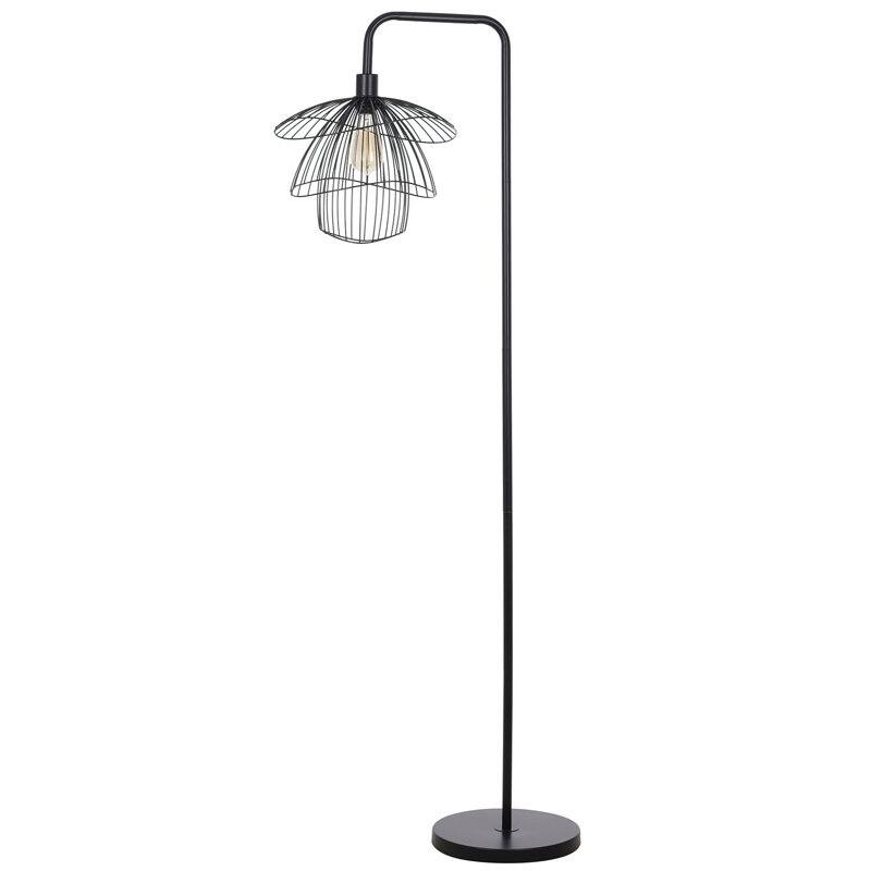 Kenroy Home Orchid Downbridge Floor Lamp - Black