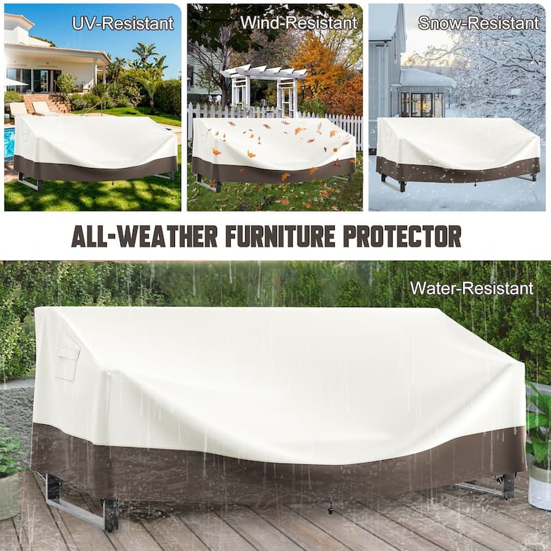 None Durable Outdoor Furniture Cover 600D Oxford Fabric