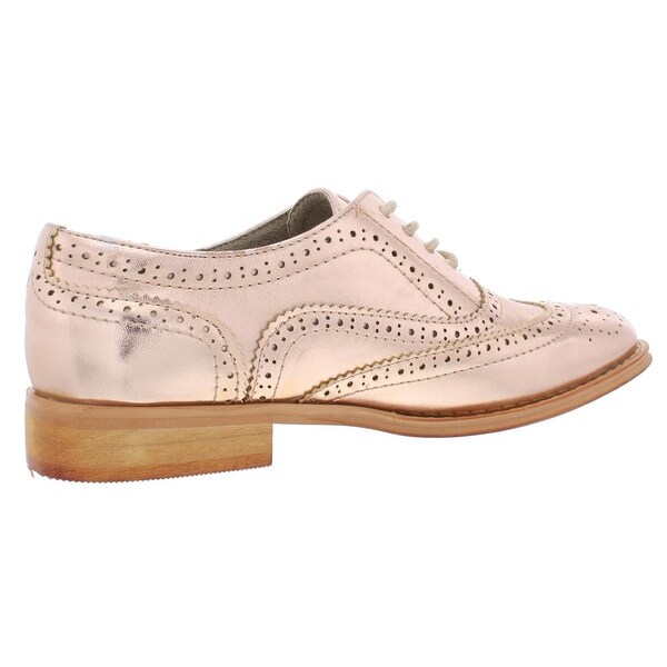 wanted babe womens wingtip shoes