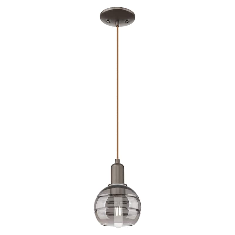 Innovations Lighting Endless Possibilities Arcadia - Rochester - 1 Light 6" Cord Hung Mini Pendant - Oil Rubbed Bronze