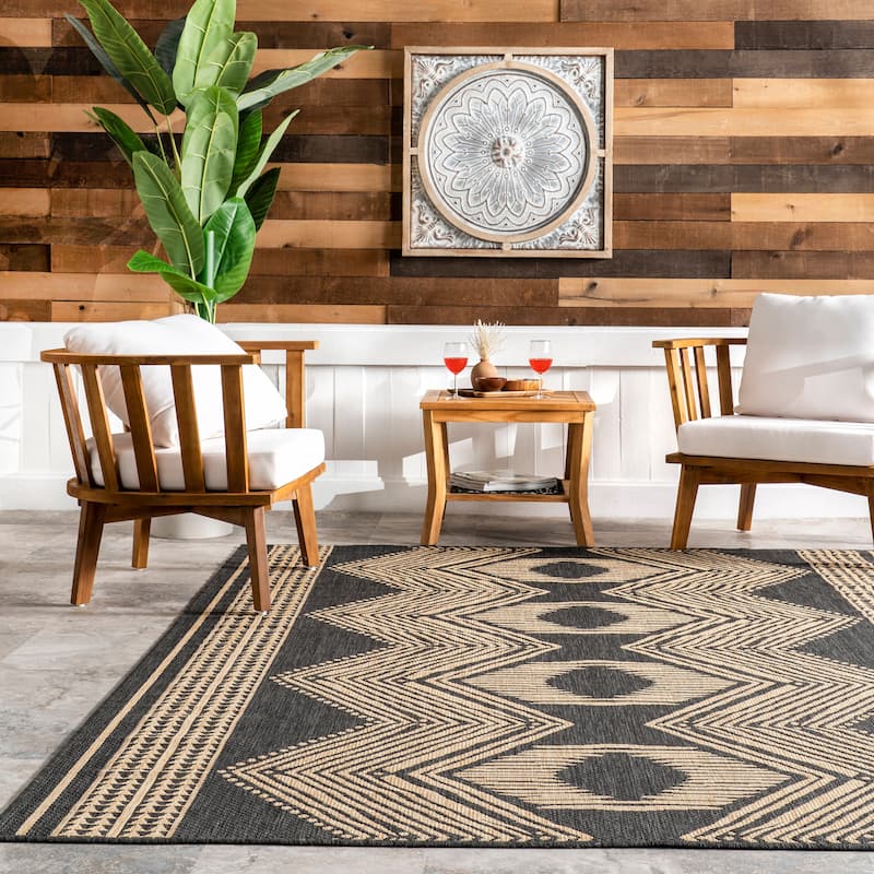 Nuloom Charlotte Contemporary Indoor/Outdoor Area Rug