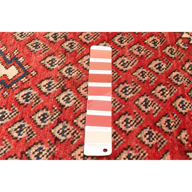 ECARPETGALLERY Hand-knotted Andelz Red Wool Rug - 3'3 x 5'2