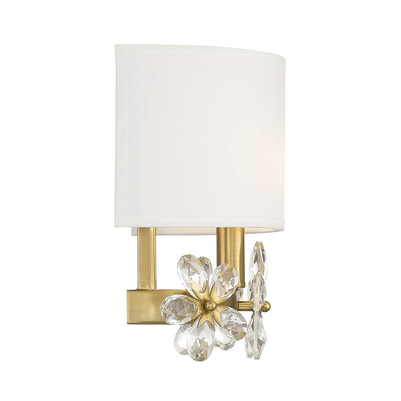 Savoy House 9-4364-1 Dahlia 10" Tall Wall Sconce