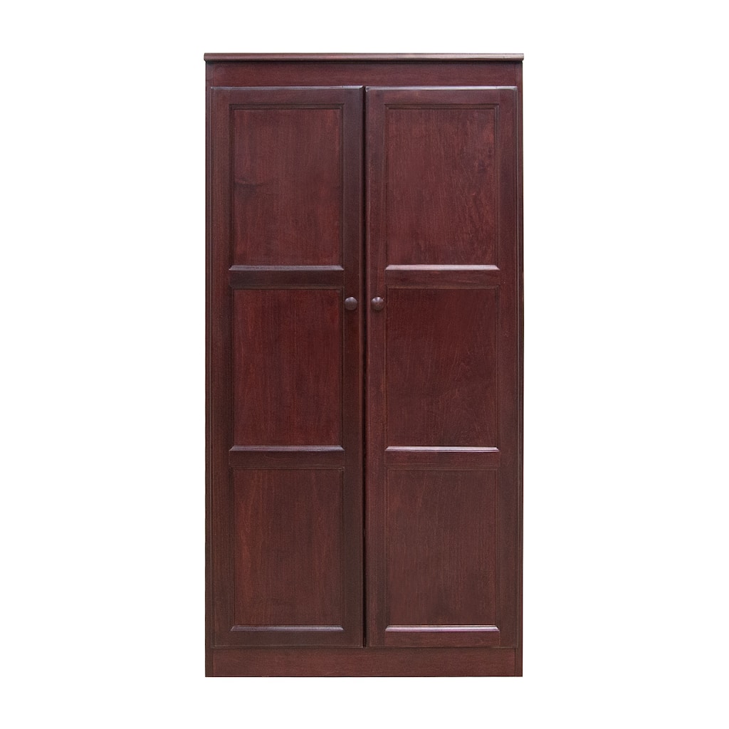 Concepts in Wood Armoire Wardrobe Closet, 5 ft Tall