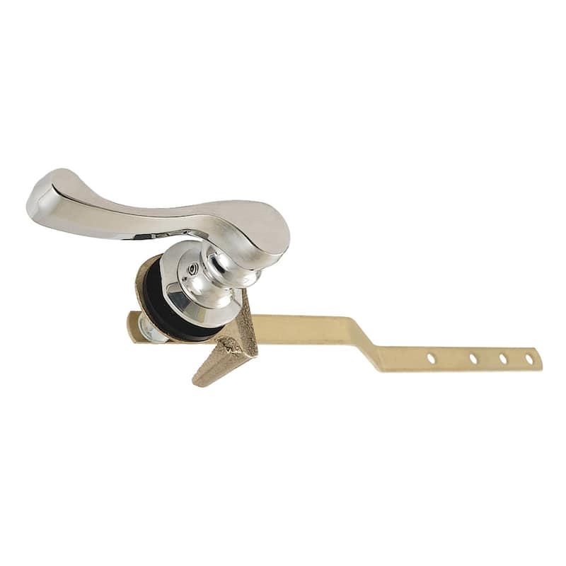 French Toilet Tank Lever - Polished Nickel