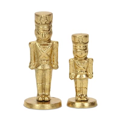 Clara Gold Cast Iron Nutcracker Figurine