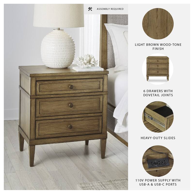 Signature Design by Ashley Sharlance Brown Nightstand