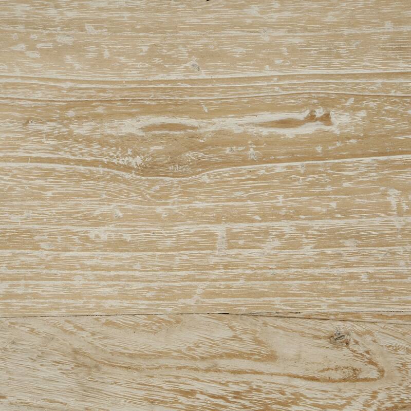 Artissance 28" Reclaimed Wood Tray Off White Wash