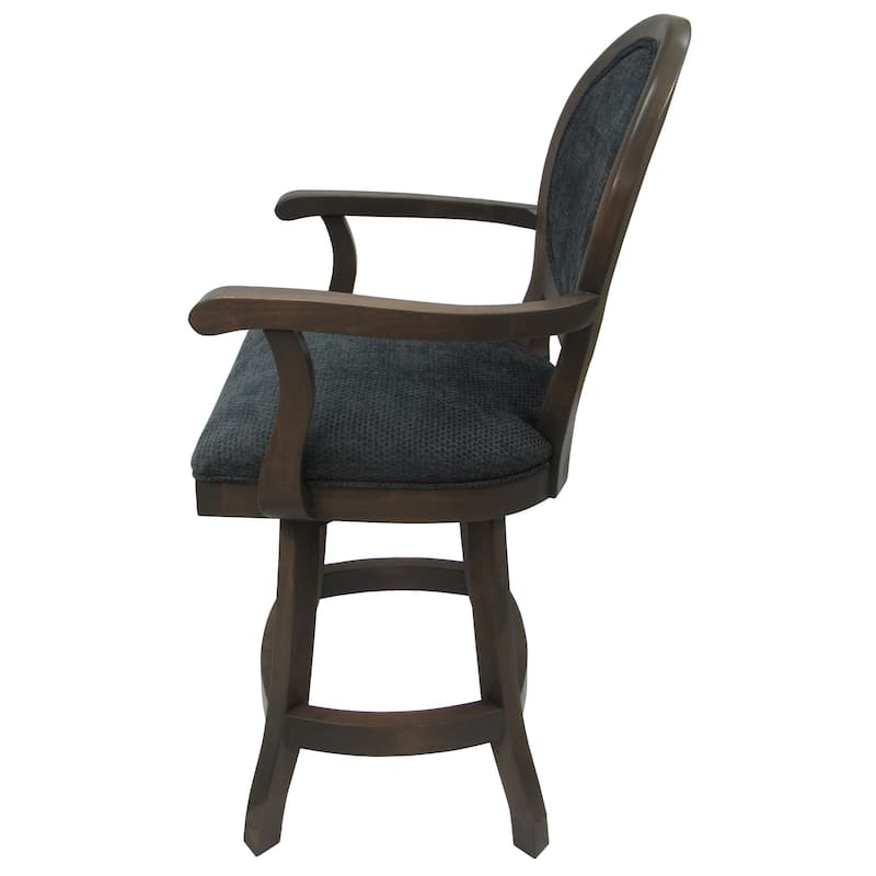 Swivel Wood Counter 26" 30" Extra Tall 34" Bar Stool - 500 on S-Base