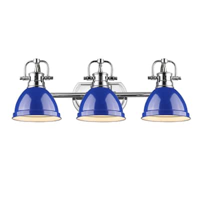 Golden Lighting Duncan 3 Light 25" Wide Bathroom Vanity Light