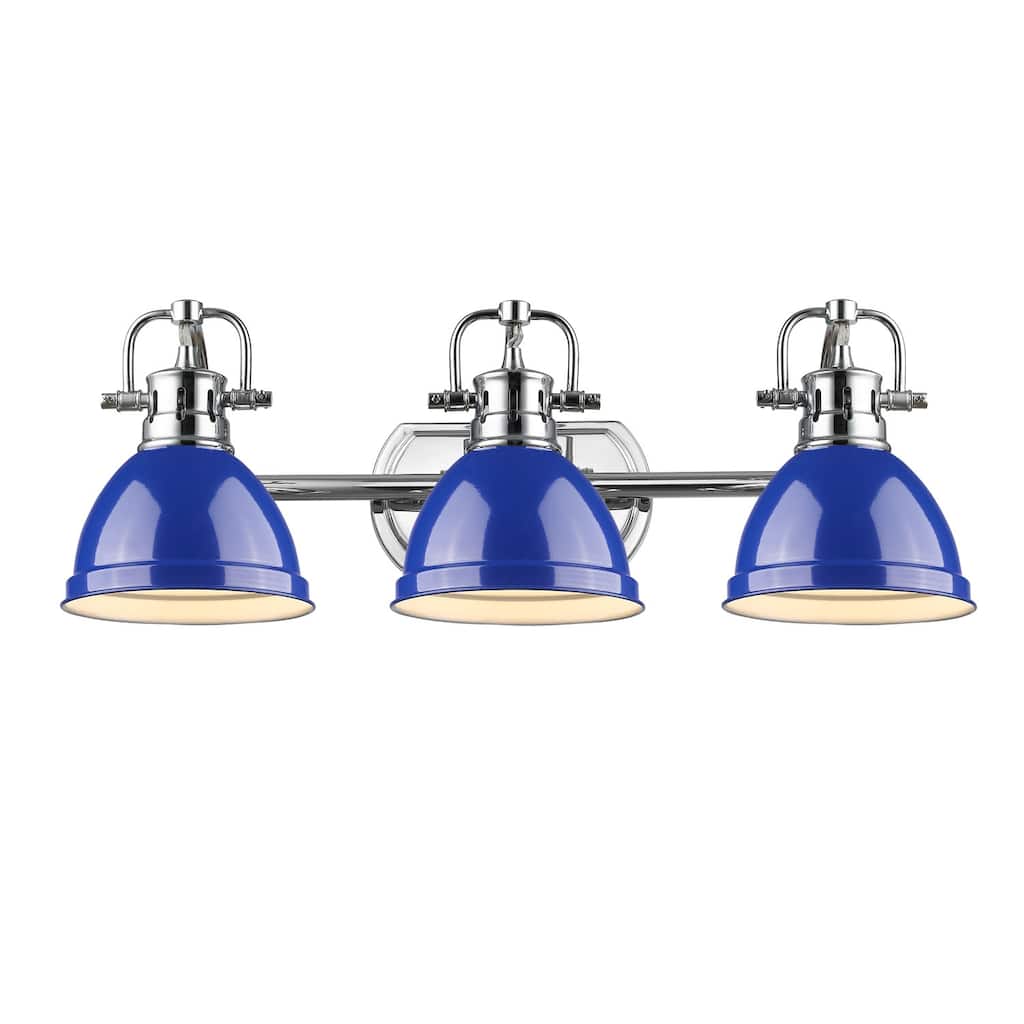 Golden Lighting Duncan 3 Light 25" Wide Bathroom Vanity Light