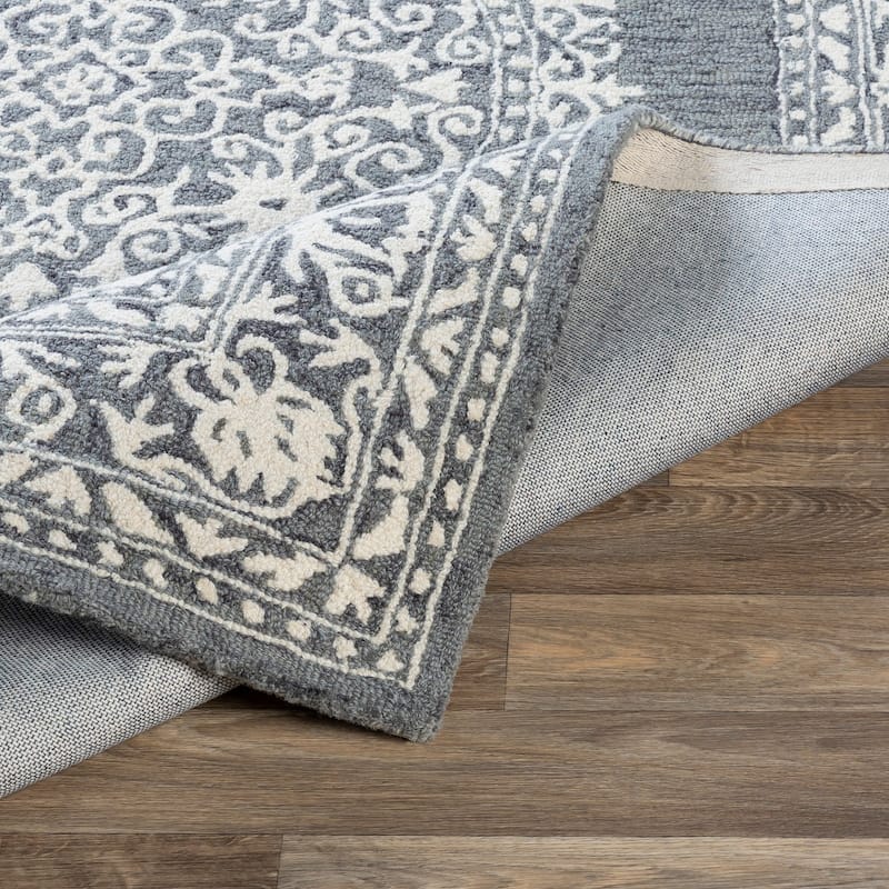 Mandira Handmade Medallion Wool Area Rug