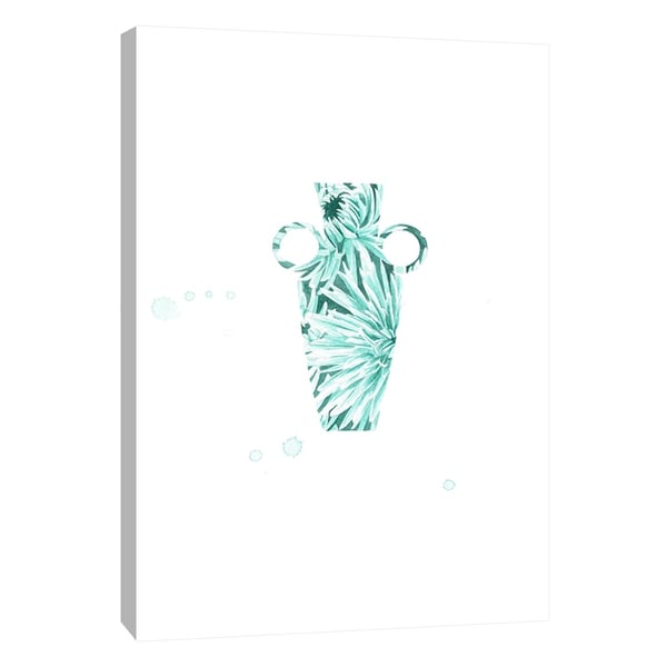 PTM Images 9-105574 PTM Canvas Collection 10" x 8" - "Floral Vase 1" Giclee Flowers Art Print on Canvas