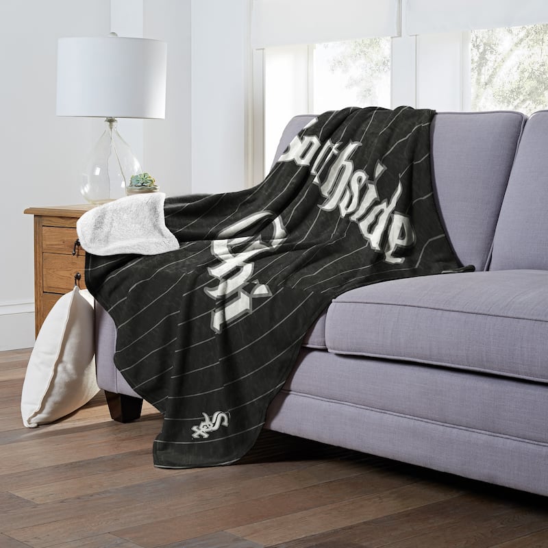 MLB City Connect Chicago White Sox Silk Touch Sherpa Throw