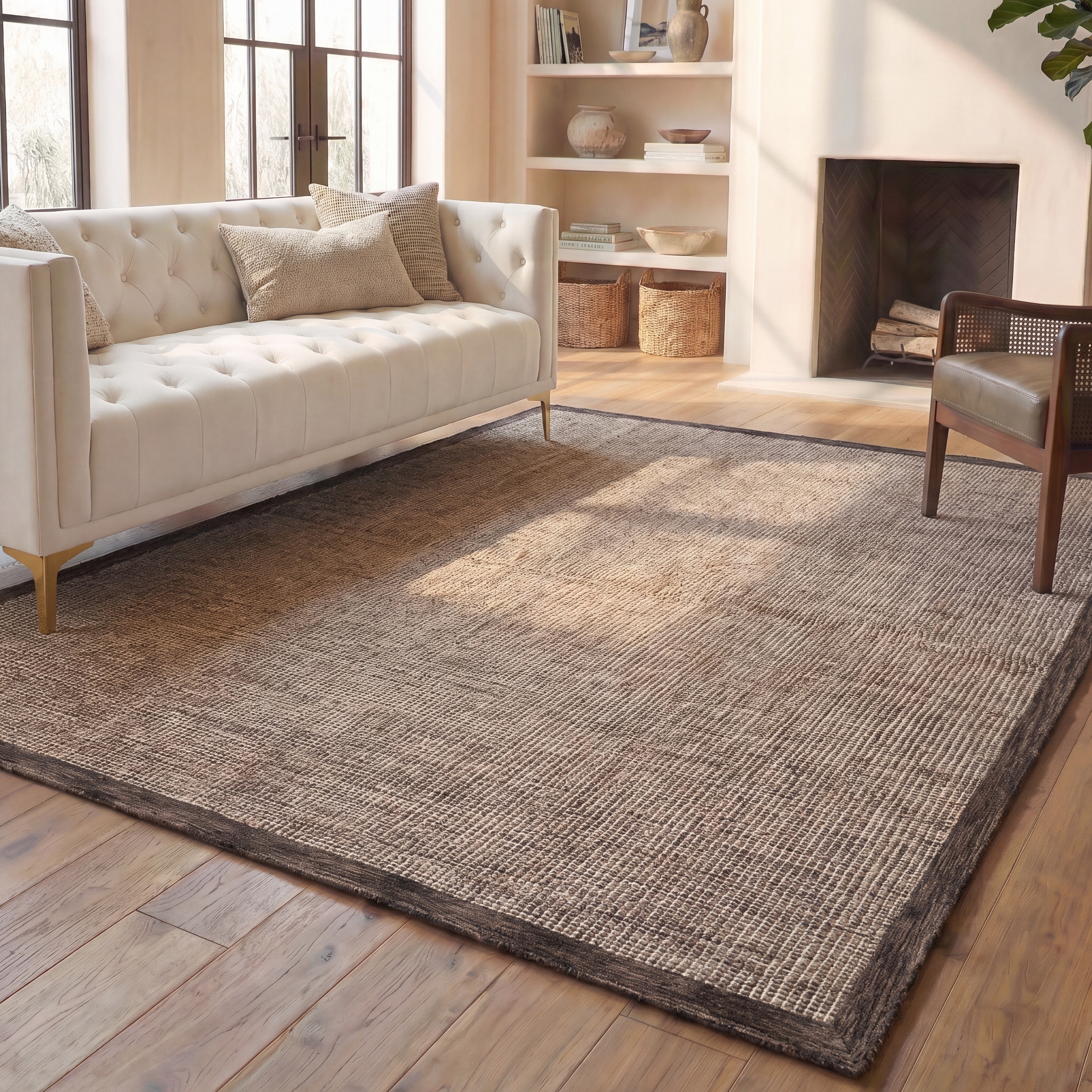 SAFAVIEH Handmade Abstract Filiz Modern Wool Rug