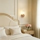 preview thumbnail 17 of 26, LNC Modern Farmhouse Clear Glass Wall Sconce Black Gold Silver Bathroom Vanity Lighting - W 4.7" x H 9.6" x D 4.5"