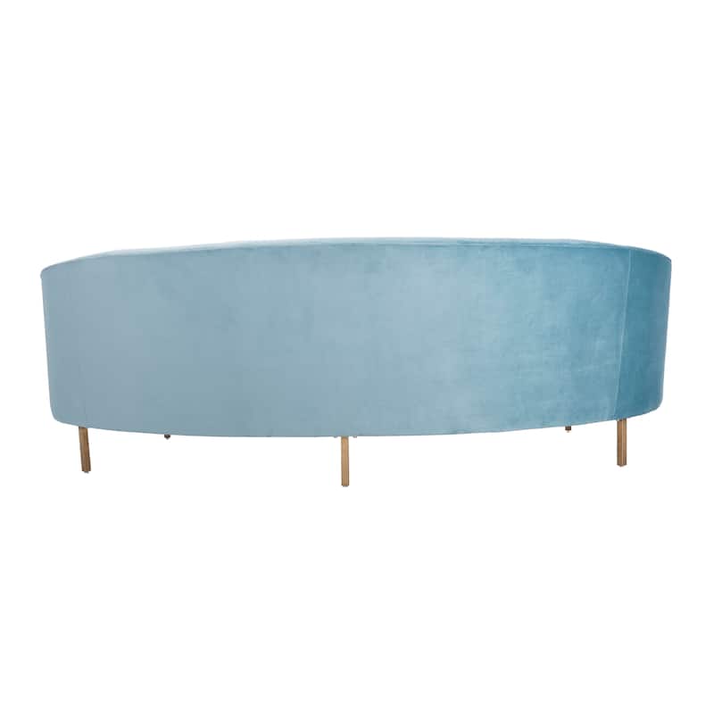 SAFAVIEH Home Primrose Curved Sofa - 89"W x 44"D x 33"H