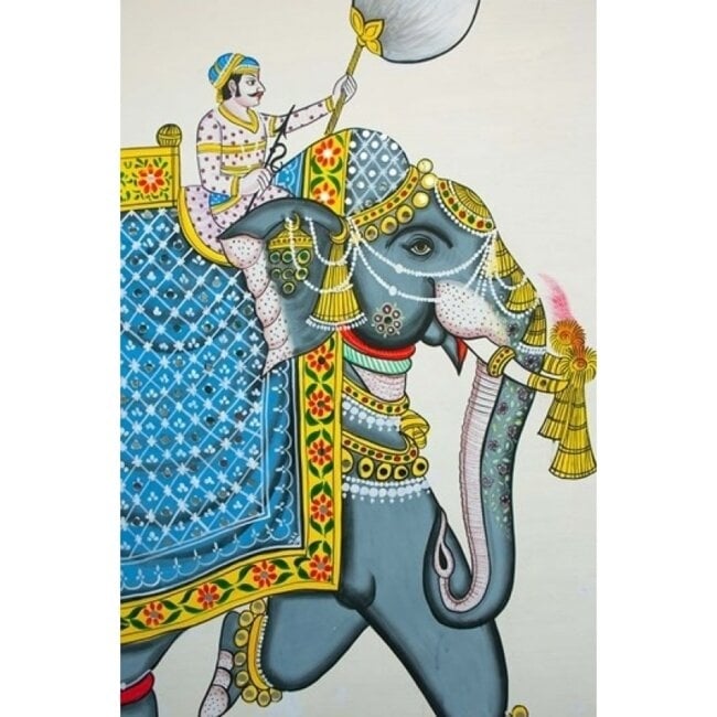 Elephant Art - Madhubani painting (22